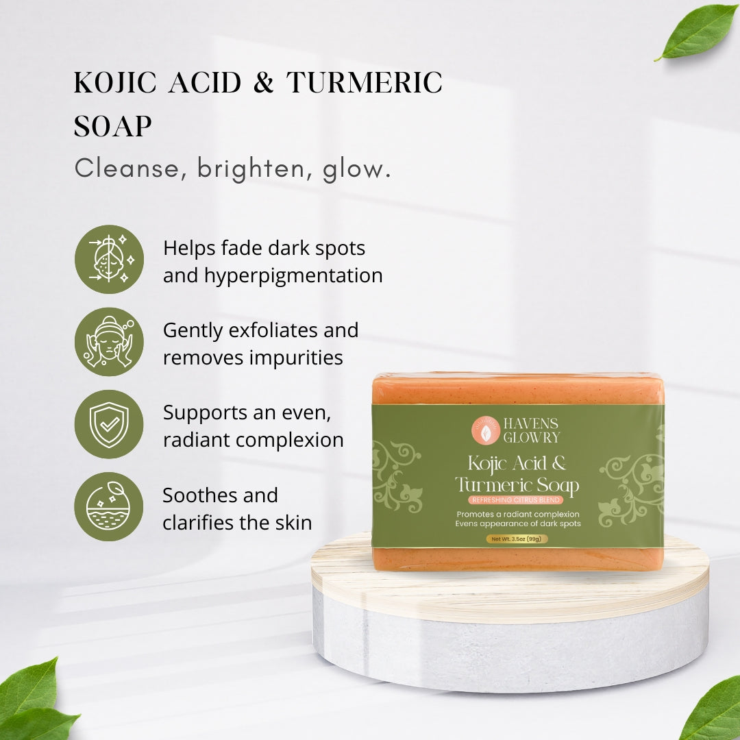Kojic Acid & Turmeric Soap